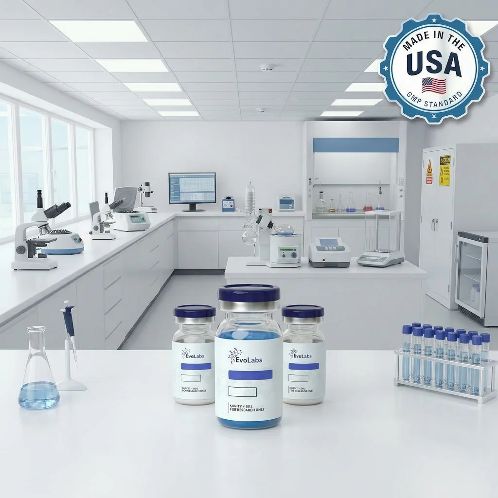 EvoLabs cGMP certified USA laboratory